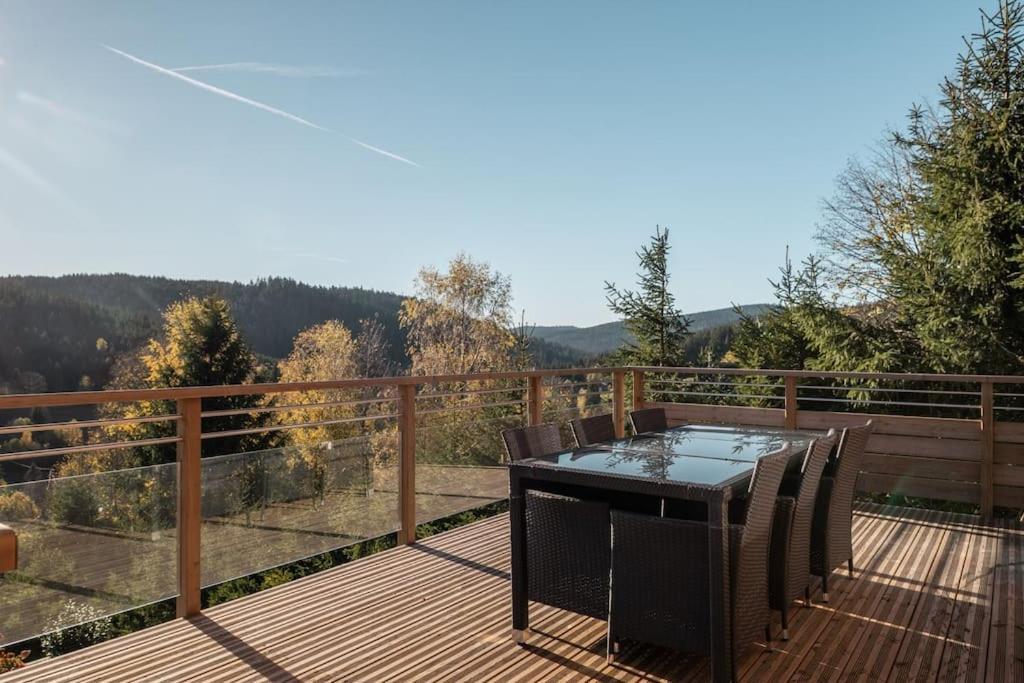 Le Cerf, Chalet Cocooning Avec Piscine Et Billard Ban-sur-Meurthe-Clefcy Exterior foto