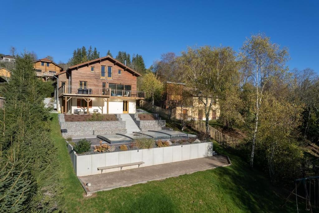 Le Cerf, Chalet Cocooning Avec Piscine Et Billard Ban-sur-Meurthe-Clefcy Exterior foto