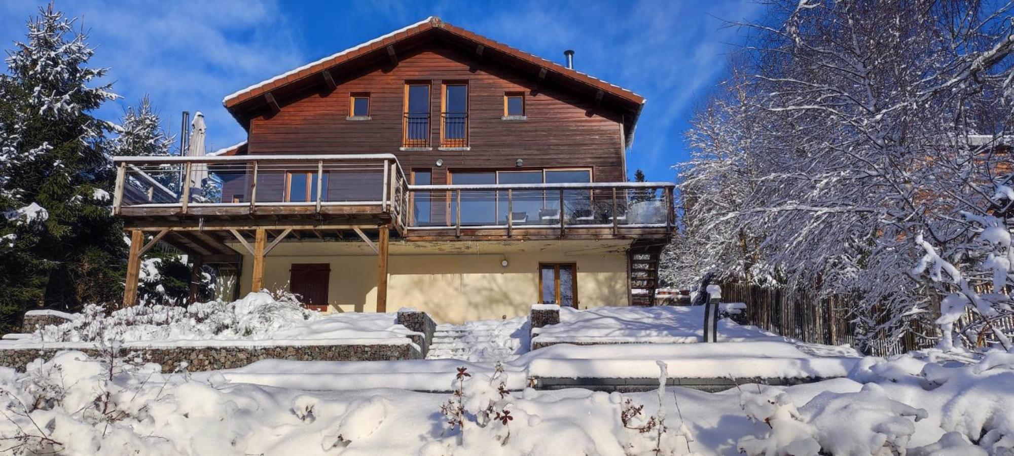 Le Cerf, Chalet Cocooning Avec Piscine Et Billard Ban-sur-Meurthe-Clefcy Exterior foto